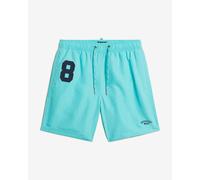 Maillot de bain Superdry Vintage Loco 17 pouces bleu noir - S