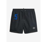 Maillot de bain Superdry Vintage Loco 17 pouces noir bleu - XXL