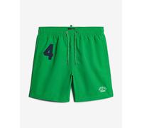 Maillot de bain Superdry Vintage Loco 17 pouces vert bleu marine - XXL