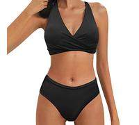 Maillot De Bain Tankini Femme - Col en V Monokini Imprimé String De Bikini Cut Out Bikini Grande Taille Femme Vintage Maillot De Bain Femme Tenue De Plage Femme