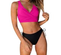 Maillot De Bain Tankini Shorty Piece String pour Aquagym Niveau Boxer Marine Antigel Dentelle Montant Passer Froncé Agee V Léopard Meilleurs Féminin Livraison Miss