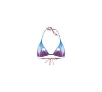 Maillot De Bain Triangle Attachante Sunset Rouge/Bleu