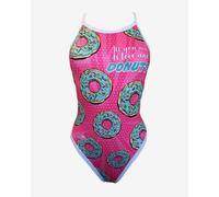 Maillot de bain Turbo Revolution Comic Donut rose bleu clair femme - XXL