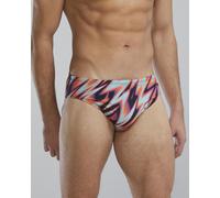 Maillot de bain TYR Durafast Elite Disarray Brief orange lilas blanc - 34