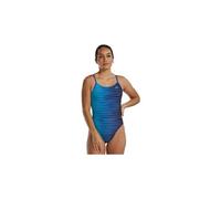 Maillot de bain tyr durafast elite speedwarp cutoutfit bleu femme