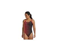 Maillot de bain tyr durafast elite speedwarp cutoutfit rouge femme