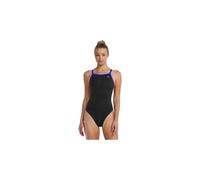 Maillot de bain tyr hexa diamondfit noir bleu femme