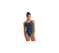 Maillot de bain tyr trinityfit durafast elite triadic bleu femme