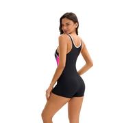 Maillot De Bain Une PièCe 2026 Sexy Gainant Ventre Plat Couleur Uni Dos Nu avec Zip Col Roulé Slim EléGant Push Up Tankini Femme Swim Femmes VêTements Natation