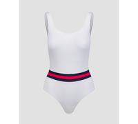 Maillot De Bain Une Pièce Blanc Pour Femmes Vilebrequin Fashion Fhoah9i2-10
