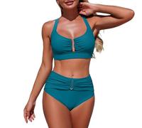 Maillot De Bain Une Piece Elegant Plat Robe Maternité Soutien Nu 95d Marine Regle Affinant Tee Belle Intégrée Bretelles Decolleté Obese Très Opératoire Bonne Monokinis