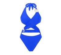 Maillot De Bain Une Pièce Femme Col Licou Body Monokini String Wetlook Décolleté Transparent Micro Bikini Transparent Dessous Sexy Coquine Hot Cut Out Swimsuit 2026
