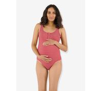 Maillot de bain une pièce grossesse rouge 2XL