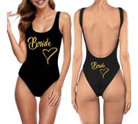 Maillot de Bain Une pièce mariée pour Femme, Enterrement de Vie de Jeune Fille, Maillot de Bain Femme 1 Pieces 30