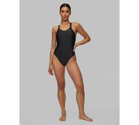 Maillot De Bain Une Pièce Noir Pour Femmes Nike Swim Fitness Nike Hydralock Fusion Long Sleeve Zip Top Nessf165-1 S