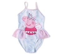 Maillot de Bain Une pièce Peppa Pig pour Filles - Maillot de Bain La La Sirenita pour Filles, idéal pour la Plage, la Piscine et la Natation. Séchage Rapide. Bretelles réglables.