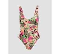 Maillot De Bain Une Pièce Pour Femmes Roxy Printed Beach Classics Erjx103617-kvj8