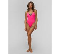 Maillot De Bain Une Pièce Rose Pour Femmes Nike Swim Icon Nike Sneakerkini 2.0 Crossback One Piece Nessf227-678 L
