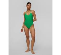 Maillot De Bain Une Pièce Vert Pour Femmes Nike Swim Sport Style Nike Swoosh Link Y-back One Piece Nessf252-364