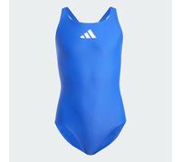 Maillot de bain uni à petit logo Semi Lucid Blue / White 18-24M