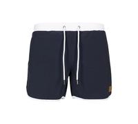 Urban Classics Retro Swimshorts Short, Bleu (Navy/White 01200), Medium Homme