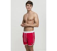 Urban Classics Shorts de bain Retro Swimshorts Rouge XXL Homme