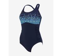 Maillot de bain Zoggs Multiway One Piece bleu foncé bleu clair femme. - 34