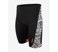 Maillot de bain Zone3 Kona Speed Jammer noir blanc orange - S