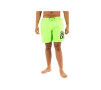Maillot de bains superdry sportswear logo 17 swim 27y neon green M
