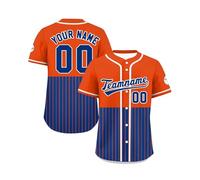 Maillot de Baseball personnalisé, nom/numéro imprimé personnalisé, Chemises de Baseball, Uniforme de Sport pour Hommes, Femmes et garçons, Style 1