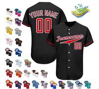 Maillot de Baseball Personnalisé pour Hommes et Femmes - Chemises de Baseball Personnalisées pour Jeunes