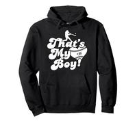 Maillot de baseball personnalisé That's My Boy #36 Mom Baseball Dad Sweat à Capuche