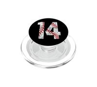Maillot de Baseball Vintage pour Maman #14 PopSockets PopGrip pour MagSafe