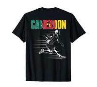 Maillot de basket-ball du Cameroun avec drapeau du Cameroun T-Shirt