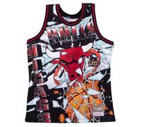 Maillot de basket-ball - MITCHELL & NESS - Chicago Bulls - Sans manche - Noir - Respirant L