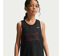 Maillot de basket Dri-FIT Nike pour ado Noir/Blanc/Blanc S