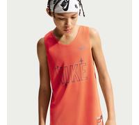 Maillot de basket Dri-FIT Nike pour ado Turf Orange/Star Blue/Star Blue S