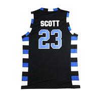 Maillot de basketball Scott pour homme, #23 Noir, Taille L