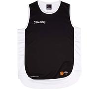 Maillot de basketball Spalding Hustle Hommes - Noir / Blanc