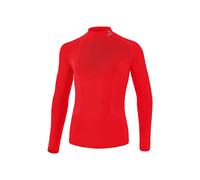 Erima Maillot de compression Athletic Manches longues col montant Rouge XXL