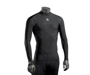 Maillot de compression McDavid Mock Neck Noir L Unisex
