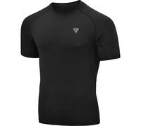 Maillot de compression RDX T15 Rash Guard Noir 2XL