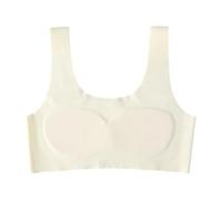 Maillot de corps 140 cm - Sous-vêtements confortables pour filles, sportifs et confortables, sous-vêtements de style maillot de corps pour filles en croissance et en développement, beige, taille