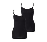 Schiesser Spaghettitop sous-vêtement 2PACK noir Taille 42 Femme
