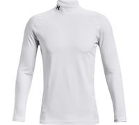 Under Armour – T-shirt ColdGear Fitted – manches longues, polaire, blanc – XL