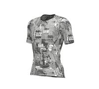 Ale Break Short Sleeve Base Layer Gris M Homme