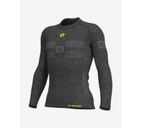 Maillot de corps Alé Seamless Wool manches longues gris - XS-S