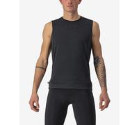 Maillot de corps Castelli Bandito Wool sans manches noir - S