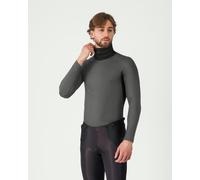 Maillot de corps Castelli Flanders 2 High Neck Warmer manches longues gris foncé - M