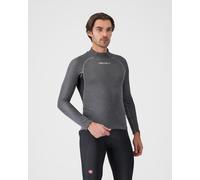 Maillot de corps Castelli Flanders 2 manches longues gris foncé - XXL